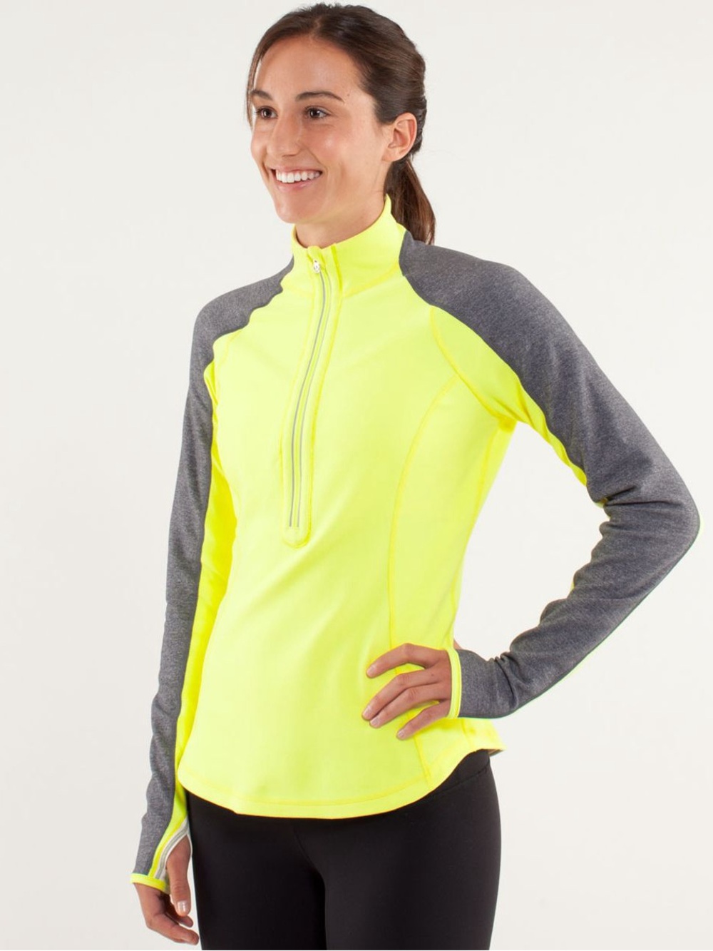 Vintage Y2K Lululemon Run: U-Turn Pullover
Polar Cream / Clarity Yellow